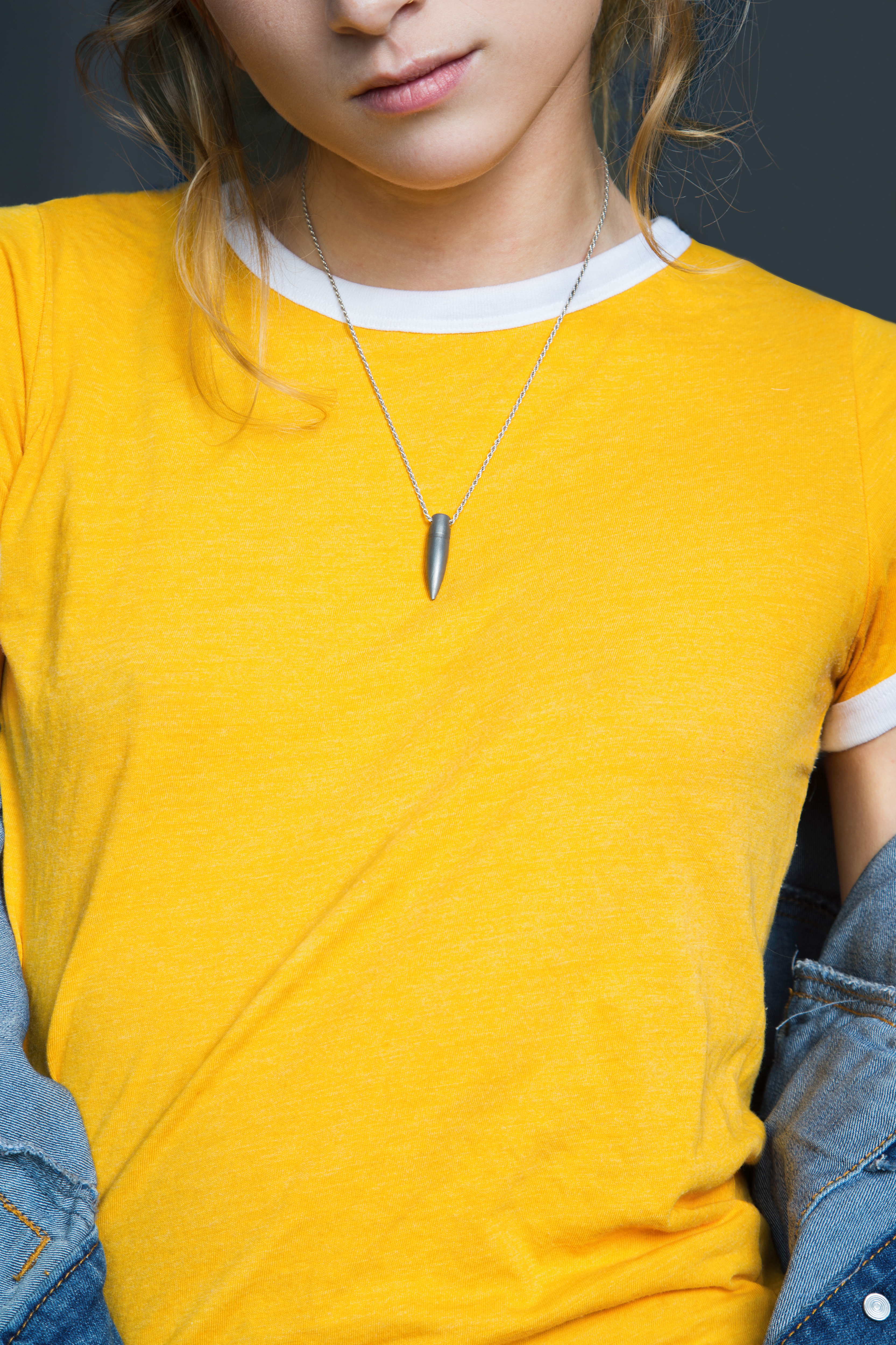 Fashion portrait with creative lighting and composition