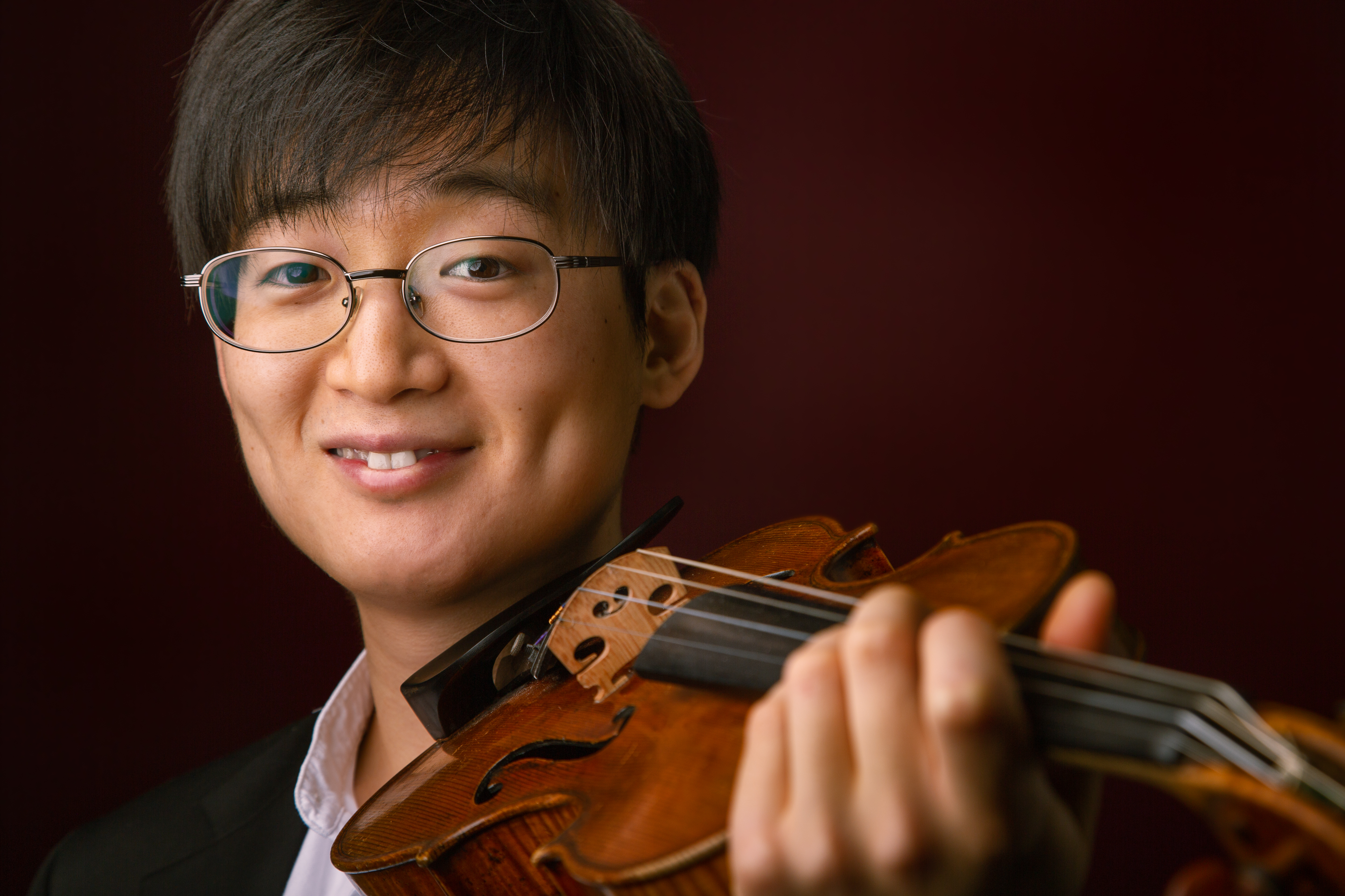 Candid lifestyle portrait with warm tones