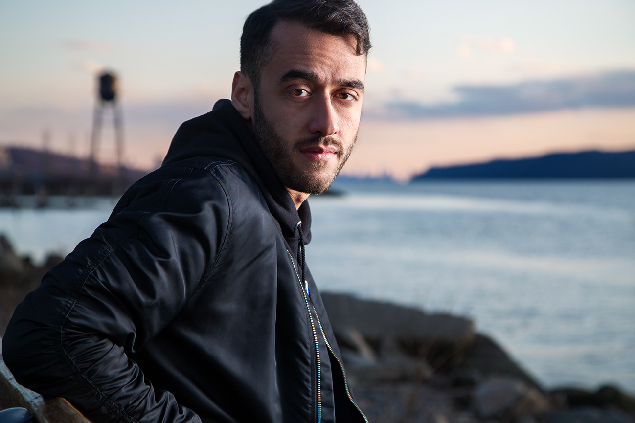 Graduation day portrait of friends celebrating