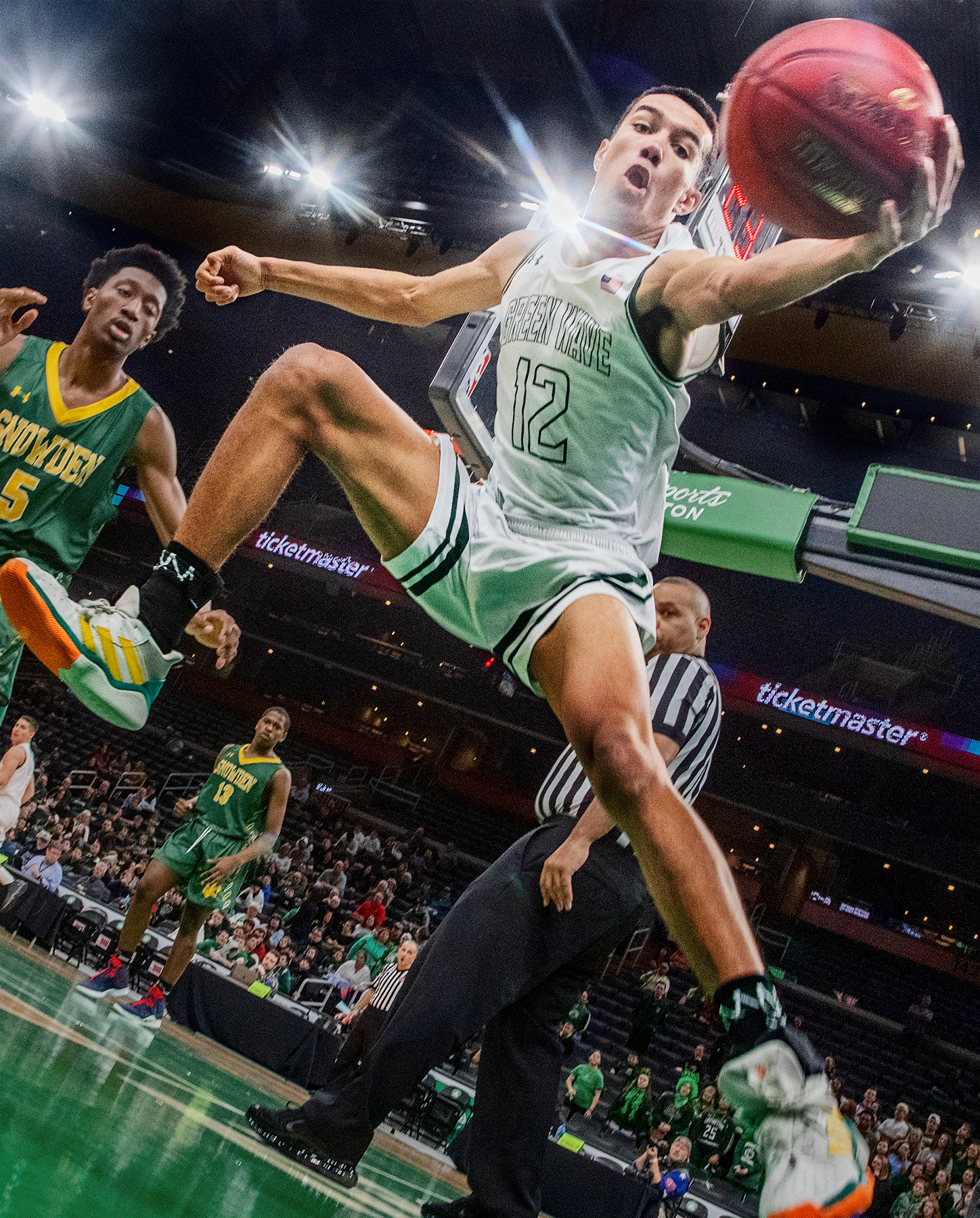 Basketball dunk in action, BPPA 2nd Place 2019