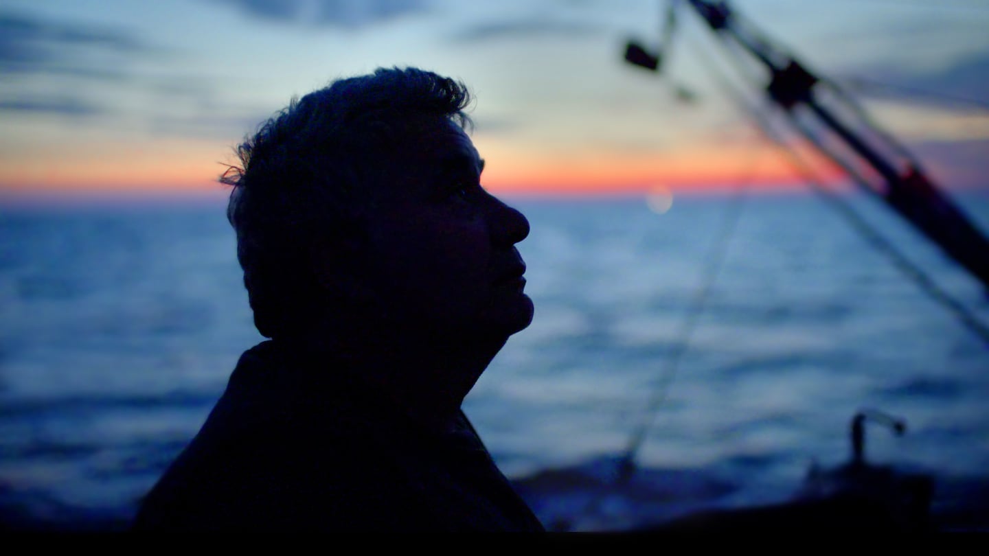 Sacred Cod - Gloucester fisherman at dawn
