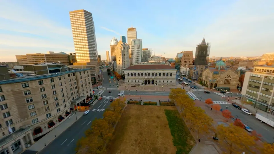 Boston Public Library McKim Building - Above Summit