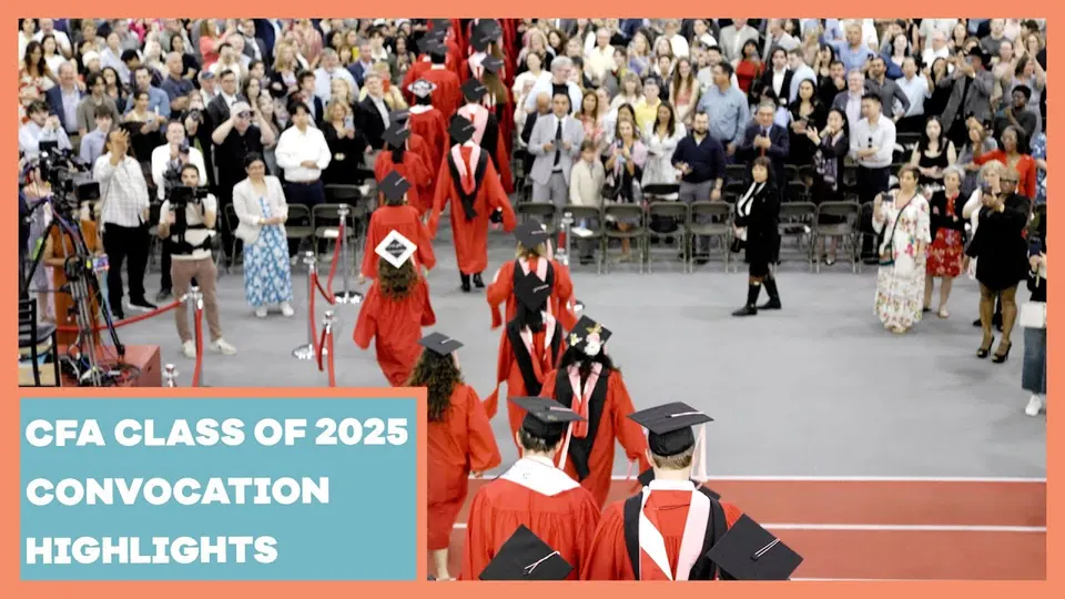 2025 Convocation Highlights - Boston University CFA